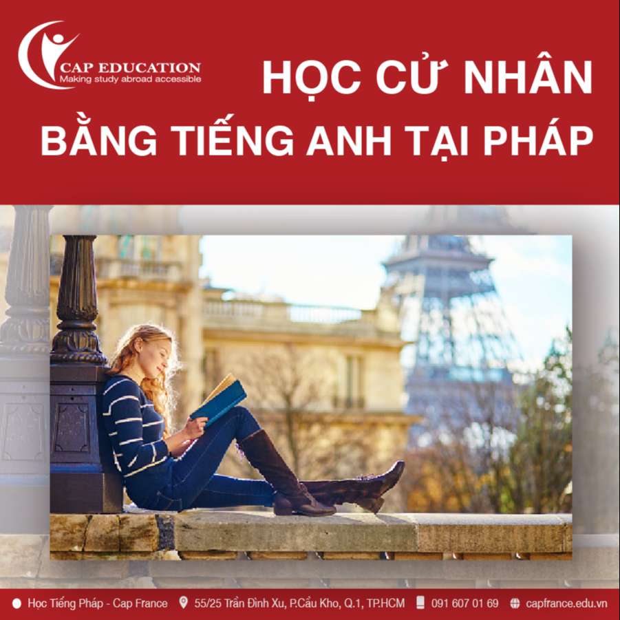 Hình ảnh minh họa Học Cử Nhân Bằng Tiếng Anh Tại Pháp